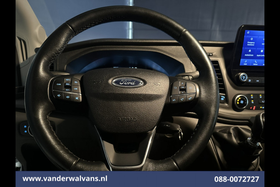 Ford Transit 2.0 TDCI 130pk L4H3 Jumbo Euro6 Airco | Camera | Navigatie | Apple Carplay | Cruisecontrol Android Auto, Parkeersensoren, Bijrijdersbank, Stoelverwarming, verwarmde voorruit