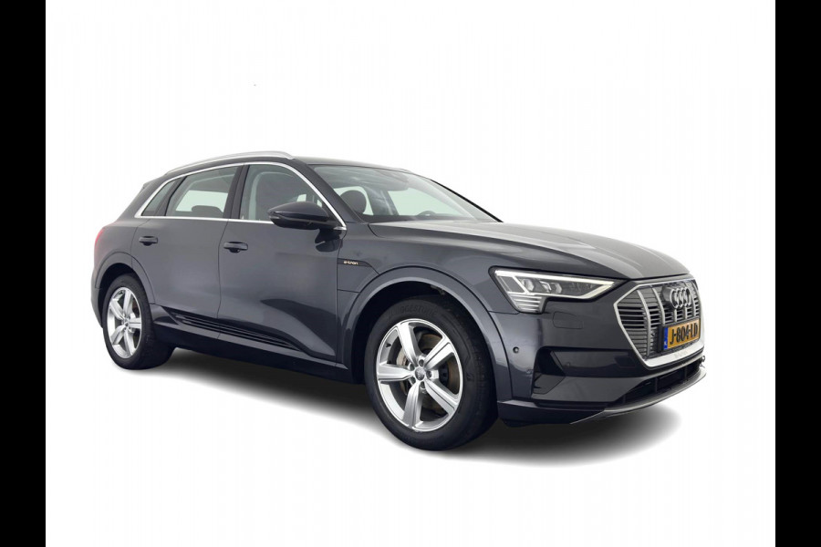 Audi e-tron 50 Quattro *ELECTRO-MOTOR AUDIBLE* Launch edition 71 kWh [ 3-Fase ] {SOH-100%} (INCL-BTW) Aut. *FULL-LED | DIGI-COCKPIT | NAVI-FULLMAP | HEATED-COMFORTSEATS | KEYLESS | AUDI-SOUND | SHIFT-PADDLES | ECC | PDC | CRUISE | 20''ALU*