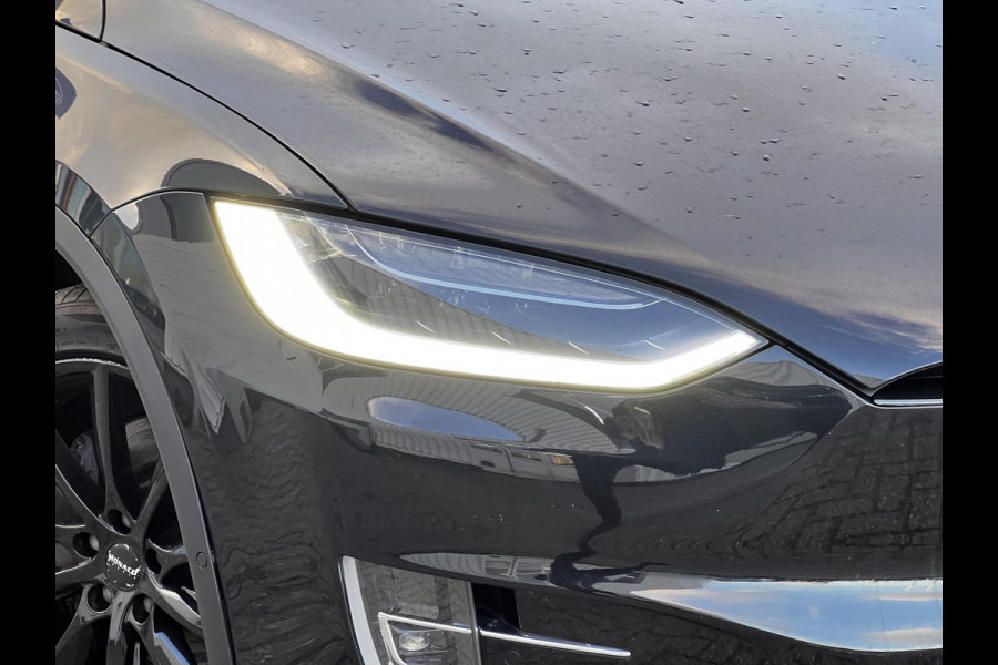 Tesla Model X 75D Base 7p. | Trekhaak | Lederen bekleding |