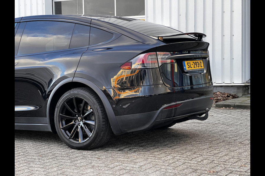Tesla Model X 75D Base 7p. | Trekhaak | Lederen bekleding |