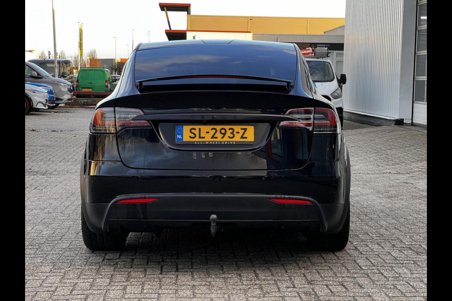 Tesla Model X 75D Base 7p. | Trekhaak | Lederen bekleding |