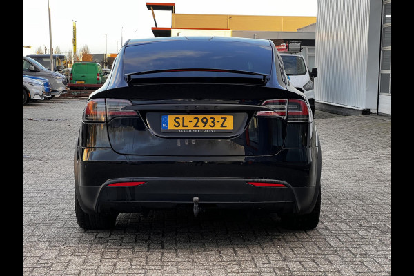 Tesla Model X 75D Base 7p. | Trekhaak | Lederen bekleding |