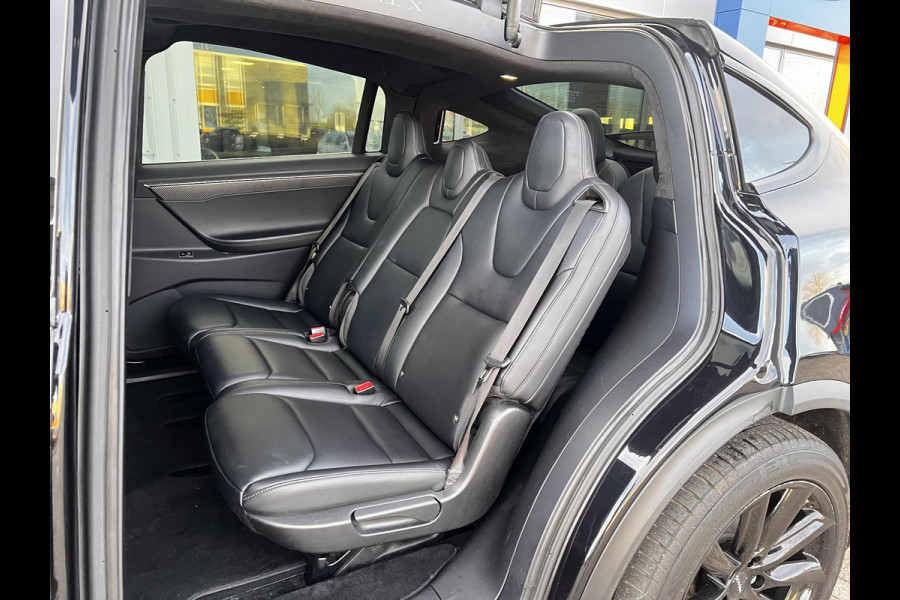 Tesla Model X 75D Base 7p. | Trekhaak | Lederen bekleding |