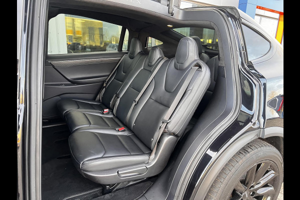 Tesla Model X 75D Base 7p. | Trekhaak | Lederen bekleding |