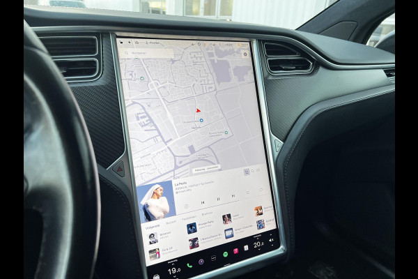 Tesla Model X 75D Base 7p. | Trekhaak | Lederen bekleding |