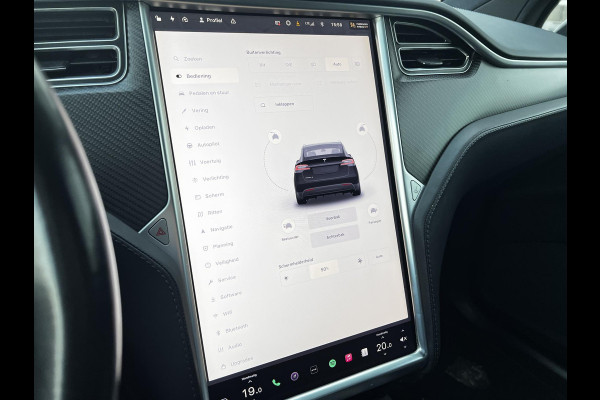 Tesla Model X 75D Base 7p. | Trekhaak | Lederen bekleding |
