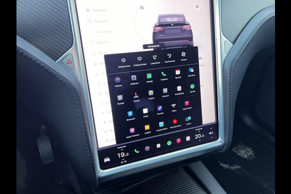 Tesla Model X 75D Base 7p. | Trekhaak | Lederen bekleding |
