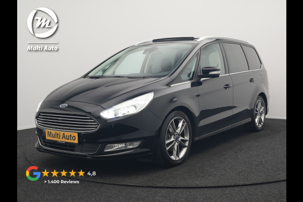Ford Galaxy 2.0 Titanium 7-Persoons 241pk Dealer O.H. | Trekhaak Afn. | Panodak | Adaptive Cruise | Camera | Alcantara Sportstoelen Memory & Vewarmd | LED Koplampen | Keyless | Blis | Navigatie | DAB |