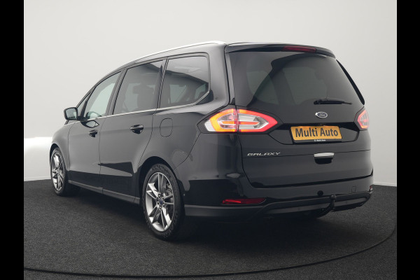 Ford Galaxy 2.0 Titanium 7-Persoons 241pk Dealer O.H. | Trekhaak Afn. | Panodak | Adaptive Cruise | Camera | Alcantara Sportstoelen Memory & Vewarmd | LED Koplampen | Keyless | Blis | Navigatie | DAB |