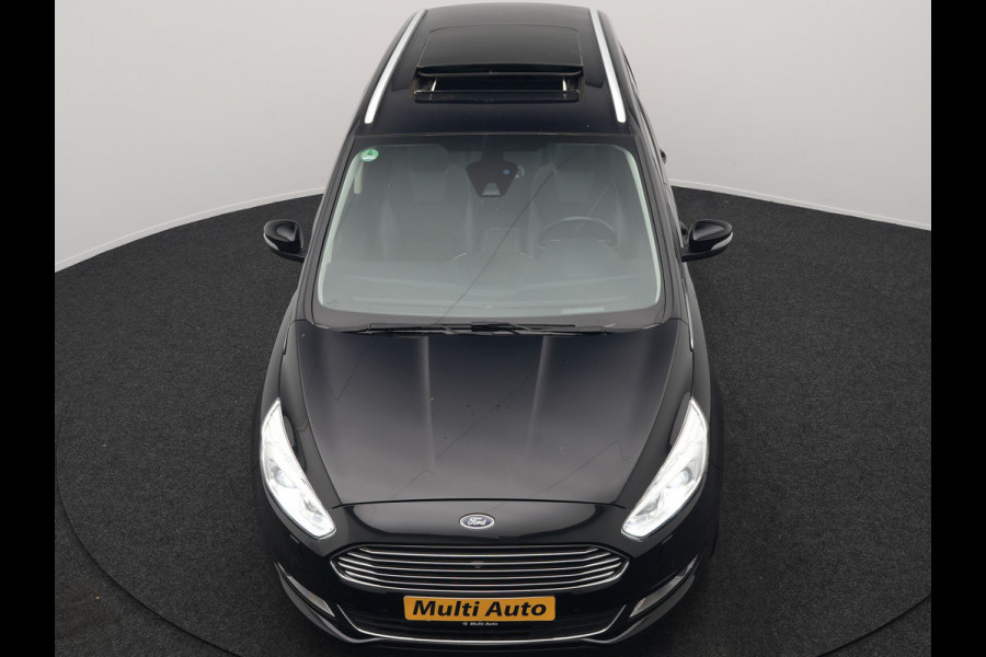 Ford Galaxy 2.0 Titanium 7-Persoons 241pk Dealer O.H. | Trekhaak Afn. | Panodak | Adaptive Cruise | Camera | Alcantara Sportstoelen Memory & Vewarmd | LED Koplampen | Keyless | Blis | Navigatie | DAB |