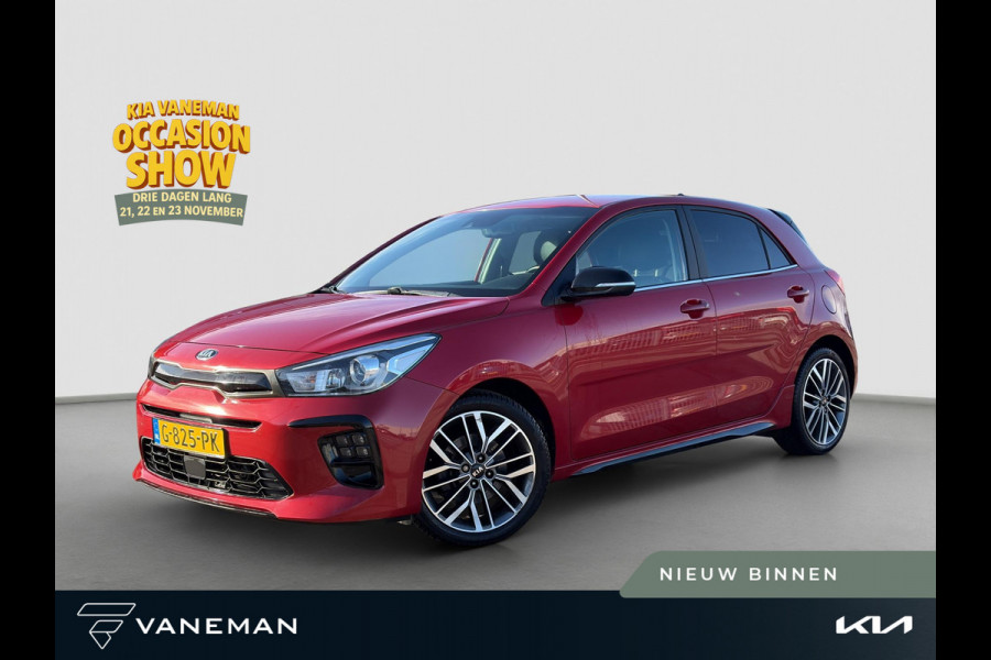 Kia Rio 1.0 TGDI GT-Line 120PK Navi | Camera | Cruise | Apple Carplay & Android Auto | Stoel & Stuurverwarming |