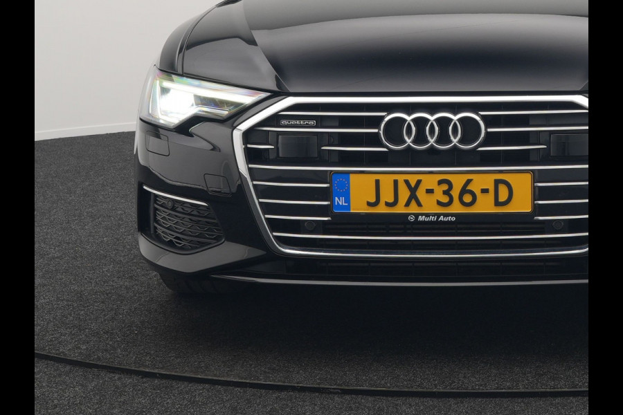Audi A6 Avant 50 TFSI e quattro Advanced edition Plug In Hybrid 300pk Dealer O.H. PHEV | Trekhaak Af Fabriek | Adaptive Cruise | Camera | Lederen Sportstoelen Verwarmd | Apple Carplay | Blis | Keyless | Virtual | Navigatie | DAB |