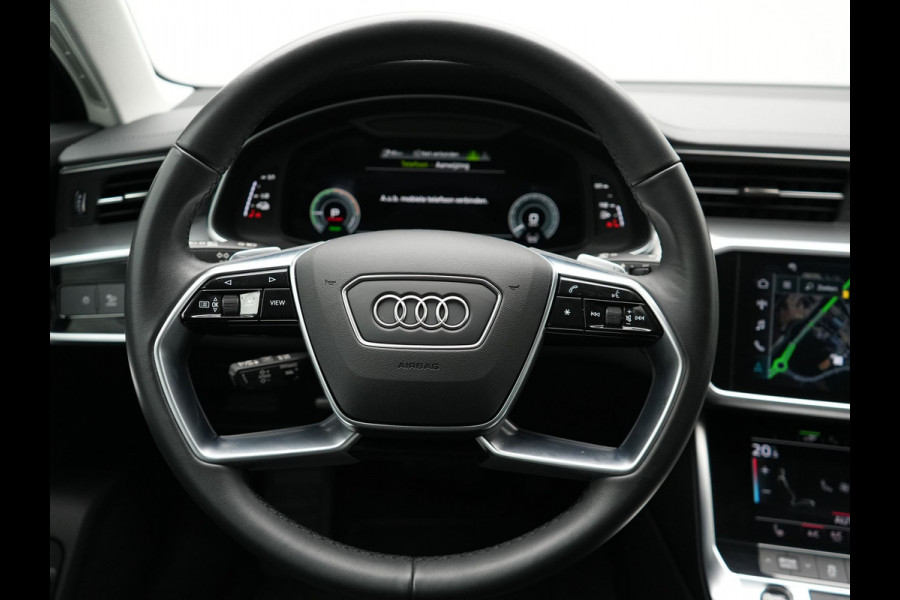 Audi A6 Avant 50 TFSI e quattro Advanced edition Plug In Hybrid 300pk Dealer O.H. PHEV | Trekhaak Af Fabriek | Adaptive Cruise | Camera | Lederen Sportstoelen Verwarmd | Apple Carplay | Blis | Keyless | Virtual | Navigatie | DAB |