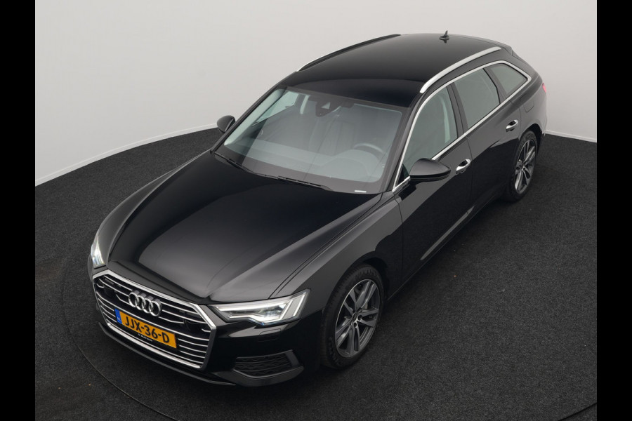 Audi A6 Avant 50 TFSI e quattro Advanced edition Plug In Hybrid 300pk Dealer O.H. PHEV | Trekhaak Af Fabriek | Adaptive Cruise | Camera | Lederen Sportstoelen Verwarmd | Apple Carplay | Blis | Keyless | Virtual | Navigatie | DAB |