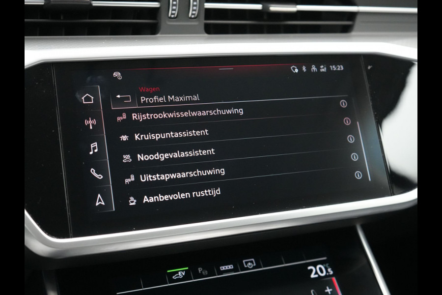 Audi A6 Avant 50 TFSI e quattro Advanced edition Plug In Hybrid 300pk Dealer O.H. PHEV | Trekhaak Af Fabriek | Adaptive Cruise | Camera | Lederen Sportstoelen Verwarmd | Apple Carplay | Blis | Keyless | Virtual | Navigatie | DAB |