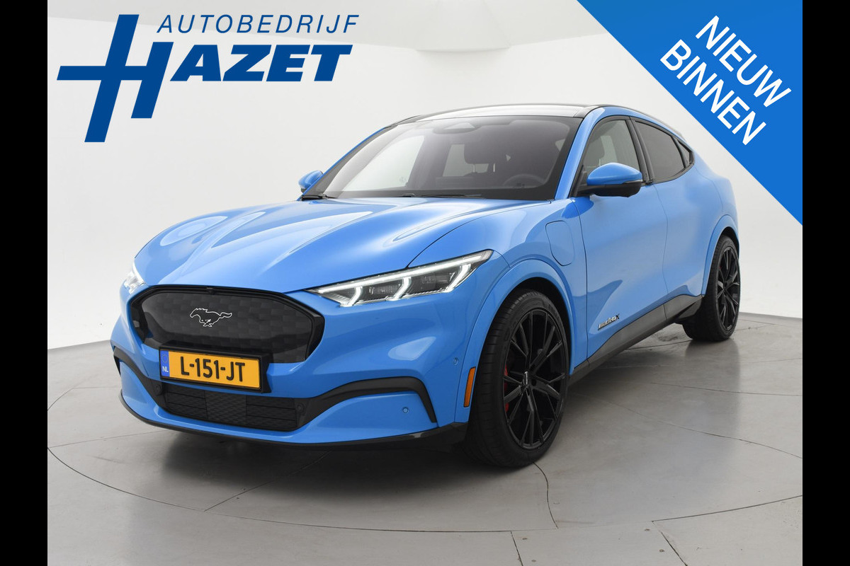 Ford Mustang Mach-E EXTENDED 98 kWh AWD 337 PK FIRST EDITION + 21 INCH | B&O | PANORAMA | LEDER