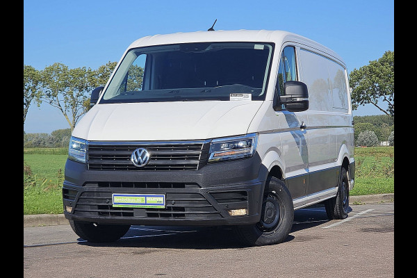 Volkswagen Crafter 35 2.0 TDI L3H2 LED Navi Standkachel Trekhaak PDC Cruise Stoelverwarming Apple Carplay Euro6 140 PK!