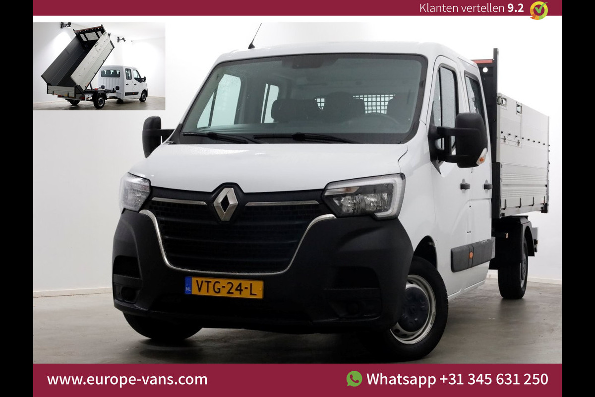 Renault Master T35 2.3 dCi 145pk L3 D.C. Kipper met hoge boorden 01-2023