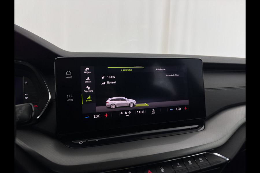 Škoda Octavia Combi 1.4 TSI iV PHEV Business Edition ( Plug-In ) (INCL-BTW) *FULL-LED | DIGI-COCKPIT | NAVI-FULLMAP | SPORT-SEATS | KEYLESS | ECC | PDC | CARPLAY | SHIFT-PADDLES | CRUISE | 18''ALU*