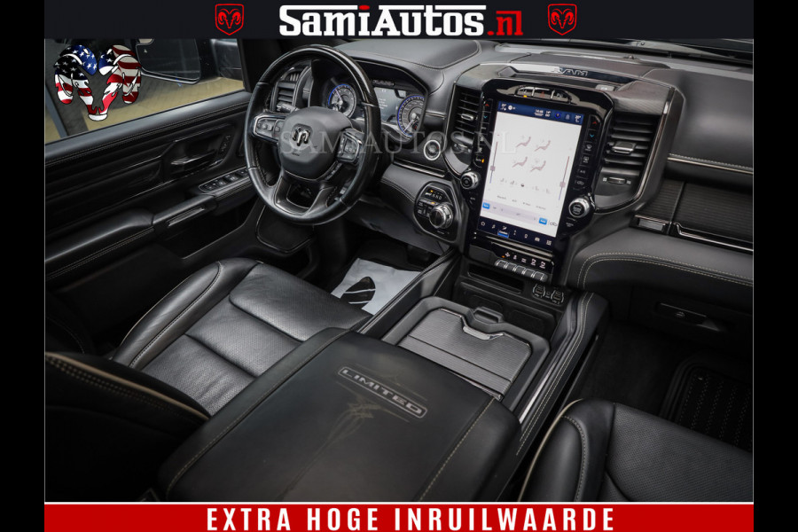 Dodge Ram 1500 LIMITED NIGHT | FEUL BLACK WHEELS | BOM VOL | 5.7 V8 4x4 | DUBBELE CABINE | MWK | XB9 | HUD | TOP STAAT