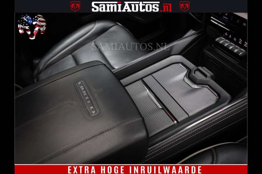Dodge Ram 1500 LIMITED NIGHT | FEUL BLACK WHEELS | BOM VOL | 5.7 V8 4x4 | DUBBELE CABINE | MWK | XB9 | HUD | TOP STAAT