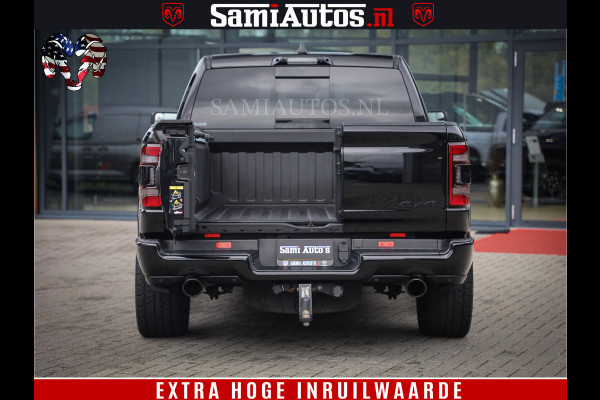 Dodge Ram 1500 LIMITED NIGHT | FEUL BLACK WHEELS | BOM VOL | 5.7 V8 4x4 | DUBBELE CABINE | MWK | XB9 | HUD | TOP STAAT