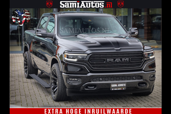 Dodge Ram 1500 LIMITED NIGHT | FEUL BLACK WHEELS | BOM VOL | 5.7 V8 4x4 | DUBBELE CABINE | MWK | XB9 | HUD | TOP STAAT