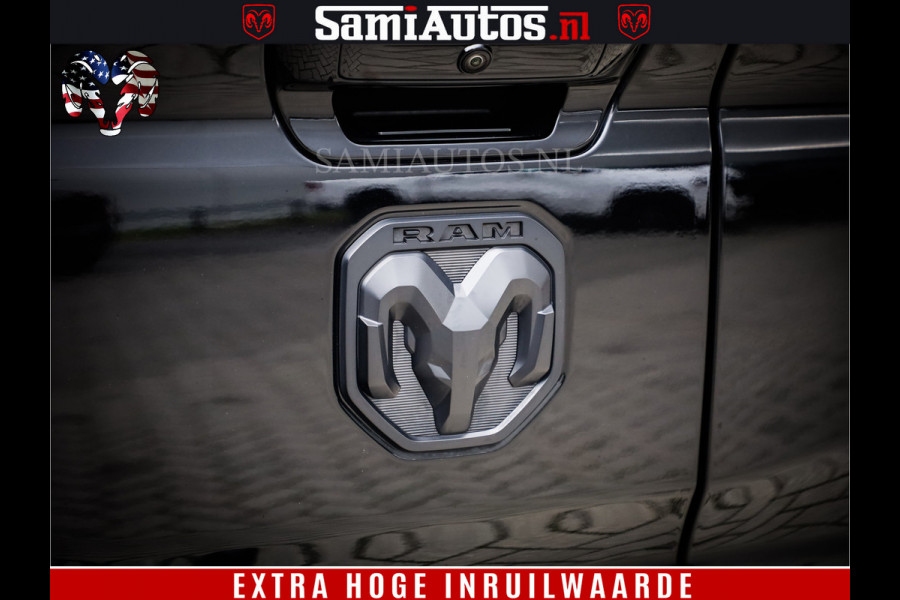 Dodge Ram 1500 LIMITED NIGHT | FEUL BLACK WHEELS | BOM VOL | 5.7 V8 4x4 | DUBBELE CABINE | MWK | XB9 | HUD | TOP STAAT
