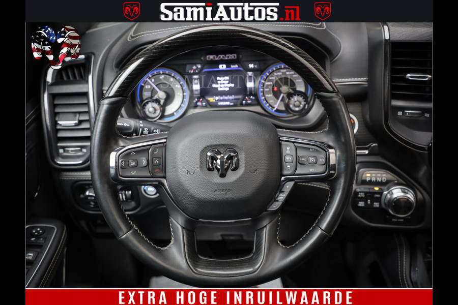 Dodge Ram 1500 LIMITED NIGHT | FEUL BLACK WHEELS | BOM VOL | 5.7 V8 4x4 | DUBBELE CABINE | MWK | XB9 | HUD | TOP STAAT