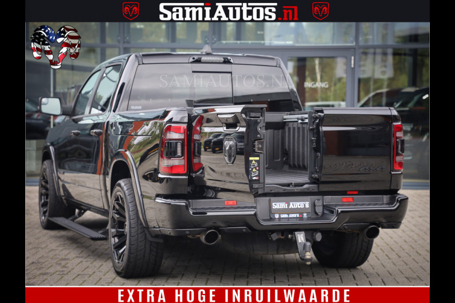 Dodge Ram 1500 LIMITED NIGHT | FEUL BLACK WHEELS | BOM VOL | 5.7 V8 4x4 | DUBBELE CABINE | MWK | XB9 | HUD | TOP STAAT