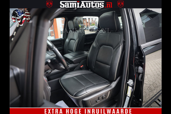 Dodge Ram 1500 LIMITED NIGHT | FEUL BLACK WHEELS | BOM VOL | 5.7 V8 4x4 | DUBBELE CABINE | MWK | XB9 | HUD | TOP STAAT