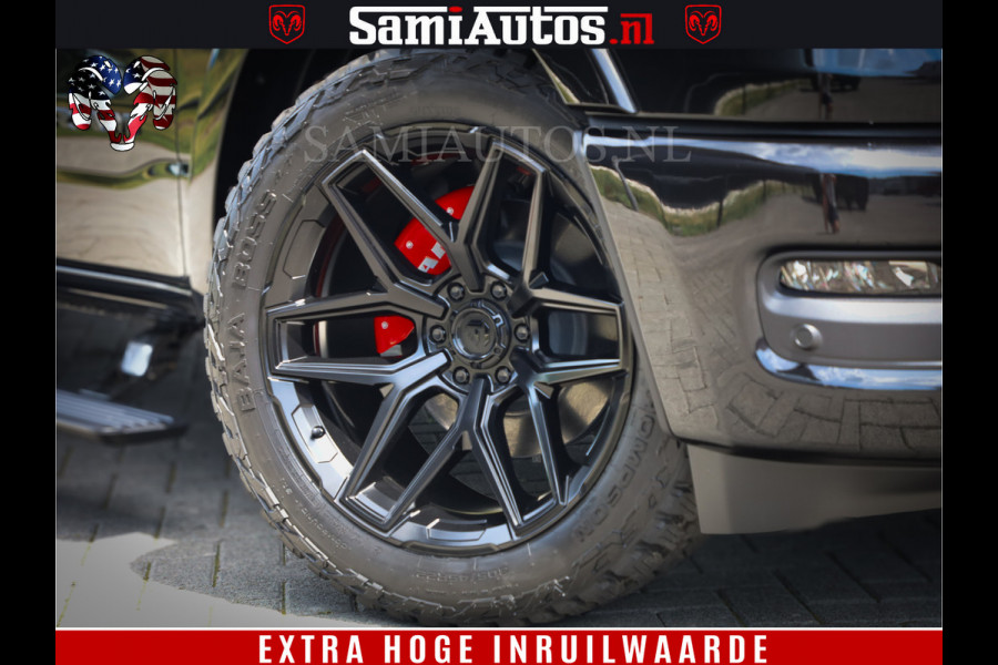Dodge Ram 1500 Limited Night High Output 540HP 706Nm | Massage + Full Option | De Meest Luxe en Volle Pick-Up in zijn Klasse | Comfortabele Dubbele Cabine met Royale 5 Zitplaatsen | BPM vrij | Nu Leverbaar uit Voorraad | Voorraad Nr 2320 - 5138