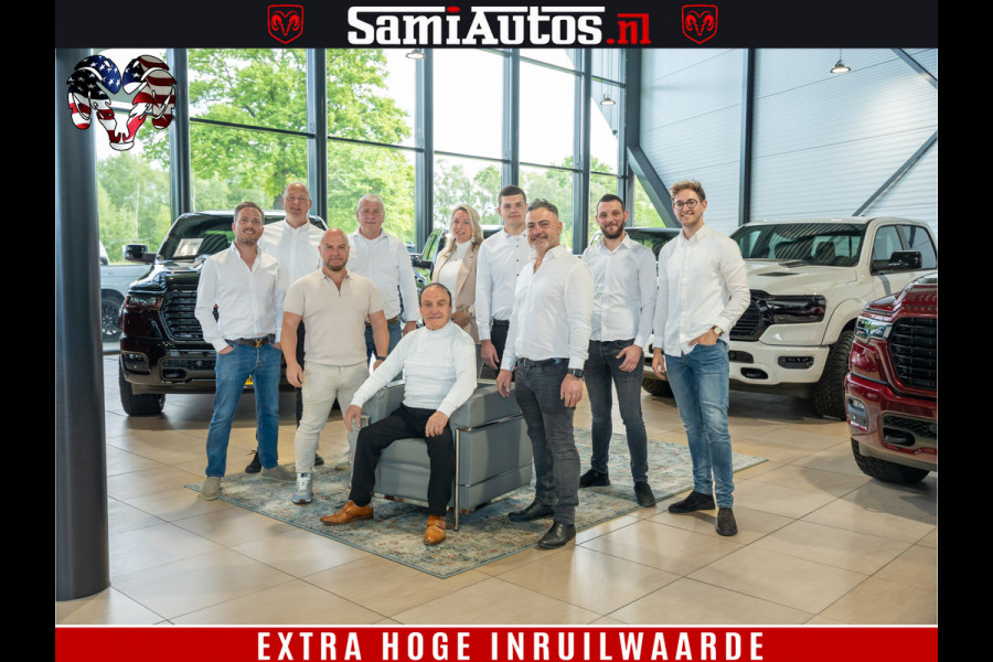 Dodge Ram 1500 Limited Night High Output 540HP 706Nm | Massage + Full Option | De Meest Luxe en Volle Pick-Up in zijn Klasse | Comfortabele Dubbele Cabine met Royale 5 Zitplaatsen | BPM vrij | Nu Leverbaar uit Voorraad | Voorraad Nr 2320 - 5138