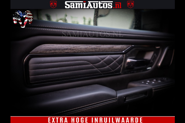 Dodge Ram 1500 Limited Night High Output 540HP 706Nm | Massage + Full Option | De Meest Luxe en Volle Pick-Up in zijn Klasse | Comfortabele Dubbele Cabine met Royale 5 Zitplaatsen | BPM vrij | Nu Leverbaar uit Voorraad | Voorraad Nr 2320 - 5138