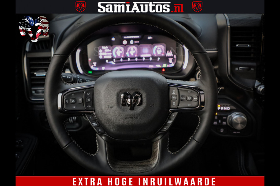 Dodge Ram 1500 Limited H.O 540HP 706Nm | Massage + Full Option | De Meest Luxe en Volle Pick-Up in zijn Klasse | Comfortabele Dubbele Cabine met Royale 5 Zitplaatsen | BPM vrij | Nu Leverbaar uit Voorraad | Voorraad Nr 2304 - 8540