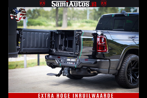 Dodge Ram 1500 Limited H.O 540HP 706Nm | Massage + Full Option | De Meest Luxe en Volle Pick-Up in zijn Klasse | Comfortabele Dubbele Cabine met Royale 5 Zitplaatsen | BPM vrij | Nu Leverbaar uit Voorraad | Voorraad Nr 2304 - 8540