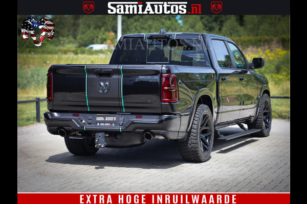 Dodge Ram 1500 Limited H.O 540HP 706Nm | Massage + Full Option | De Meest Luxe en Volle Pick-Up in zijn Klasse | Comfortabele Dubbele Cabine met Royale 5 Zitplaatsen | BPM vrij | Nu Leverbaar uit Voorraad | Voorraad Nr 2304 - 8540