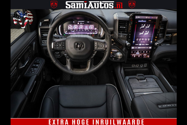 Dodge Ram 1500 Limited H.O 540HP 706Nm | Massage + Full Option | De Meest Luxe en Volle Pick-Up in zijn Klasse | Comfortabele Dubbele Cabine met Royale 5 Zitplaatsen | BPM vrij | Nu Leverbaar uit Voorraad | Voorraad Nr 2304 - 8540