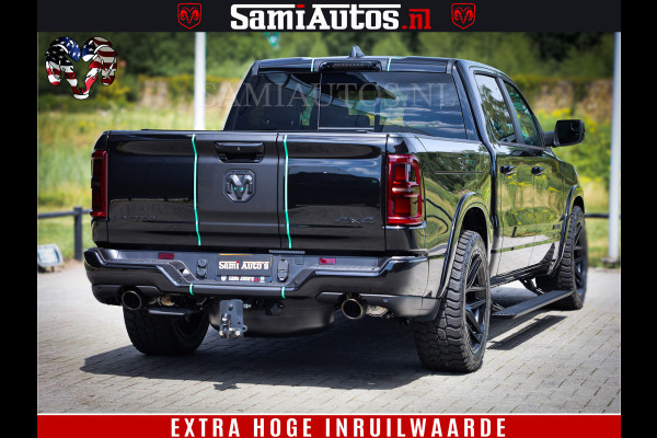 Dodge Ram 1500 Limited H.O 540HP 706Nm | Massage + Full Option | De Meest Luxe en Volle Pick-Up in zijn Klasse | Comfortabele Dubbele Cabine met Royale 5 Zitplaatsen | BPM vrij | Nu Leverbaar uit Voorraad | Voorraad Nr 2304 - 8540