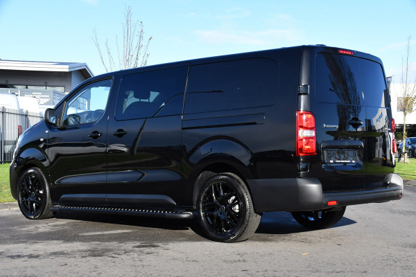 Citroën Jumpy 2.0 145 L3 DC Black Edition DEMO, 360 Camera, Cruise, Carplay, 2 x Schuifdeur, Clima, Keyless, NAVI, Automaat, Uniek!
