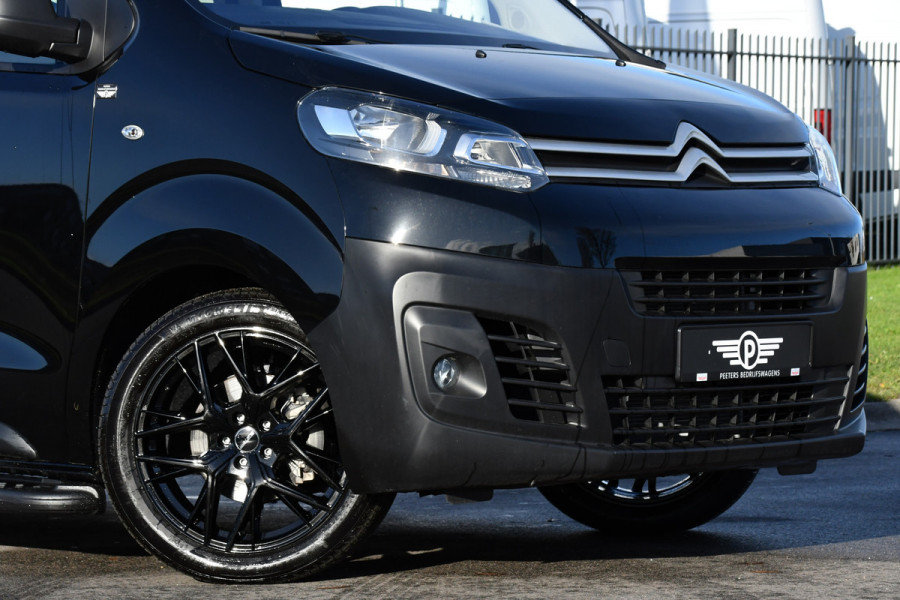 Citroën Jumpy 2.0 145 L3 DC Black Edition DEMO, 360 Camera, Cruise, Carplay, 2 x Schuifdeur, Clima, Keyless, NAVI, Automaat, Uniek!