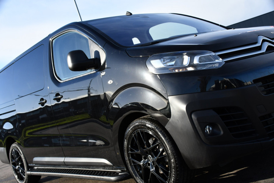 Citroën Jumpy 2.0 145 L3 DC Black Edition DEMO, 360 Camera, Cruise, Carplay, 2 x Schuifdeur, Clima, Keyless, NAVI, Automaat, Uniek!