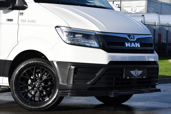 MAN TGE 35 2.0 L3H2 4x4 PB Edition Camera, Carplay, 177pk, LED, Stoelverwarming, Clima, Automaat, Trekhaak, Uniek!