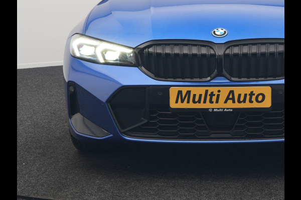 BMW 3 Serie Touring 330e M Sport Pro Plug In Hybrid 292pk Dealer O.H. PHEV | Widescreen Navi | Trekhaak Af Fabriek | Panodak | Adaptive Cruise | Camera |  Alcantara Sportstoelen Memory & Verwarmd | Sfeerverlichting | Apple Carplay | Stuur Verwarmd | Navigatie |
