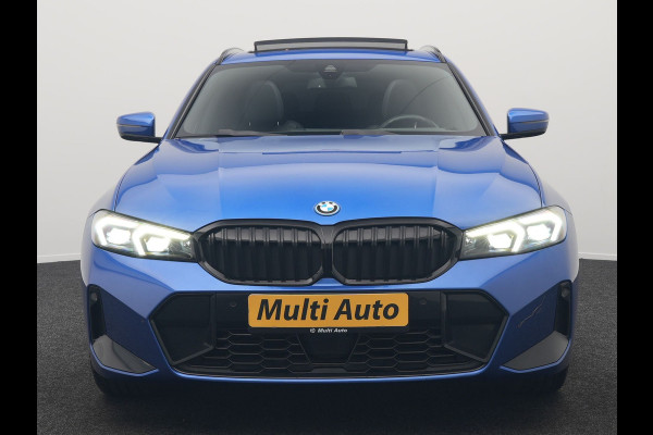 BMW 3 Serie Touring 330e M Sport Pro Plug In Hybrid 292pk Dealer O.H. PHEV | Widescreen Navi | Trekhaak Af Fabriek | Panodak | Adaptive Cruise | Camera |  Alcantara Sportstoelen Memory & Verwarmd | Sfeerverlichting | Apple Carplay | Stuur Verwarmd | Navigatie |