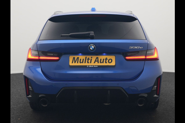 BMW 3 Serie Touring 330e M Sport Pro Plug In Hybrid 292pk Dealer O.H. PHEV | Widescreen Navi | Trekhaak Af Fabriek | Panodak | Adaptive Cruise | Camera |  Alcantara Sportstoelen Memory & Verwarmd | Sfeerverlichting | Apple Carplay | Stuur Verwarmd | Navigatie |