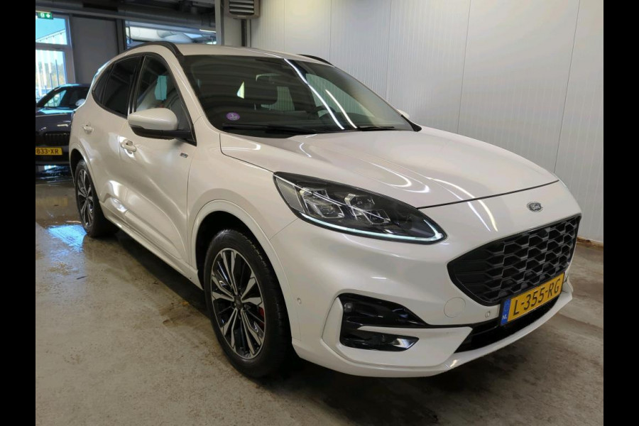 Ford Kuga 2.5 PHEV 225 PK Aut. ST-Line X Adaptive Cruise Control 19" LM Velgen PDC VA + Camera Design Pack Driver Assistance Pack Winter Pack Premium White Metallic Trekhaak