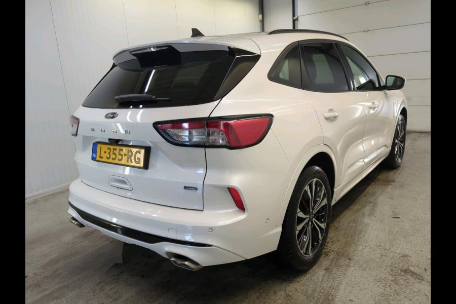 Ford Kuga 2.5 PHEV 225 PK Aut. ST-Line X Adaptive Cruise Control 19" LM Velgen PDC VA + Camera Design Pack Driver Assistance Pack Winter Pack Premium White Metallic Trekhaak