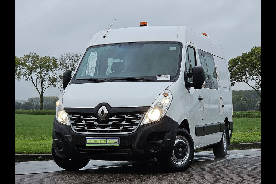 Renault Master T35 2.3 dCi 135 L2H2 DC Airco 130Pk Oh-Historie 1e Eigenaar Euro6!