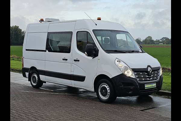 Renault Master T35 2.3 dCi 135 L2H2 DC Airco 130Pk Oh-Historie 1e Eigenaar Euro6!